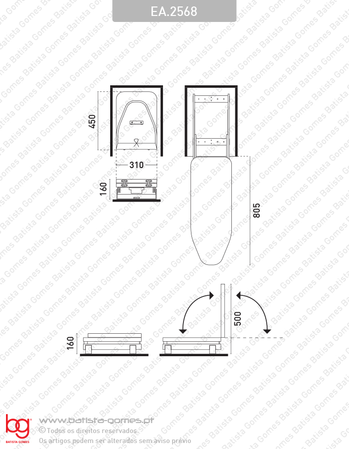 T�bua de engomar extra�vel
